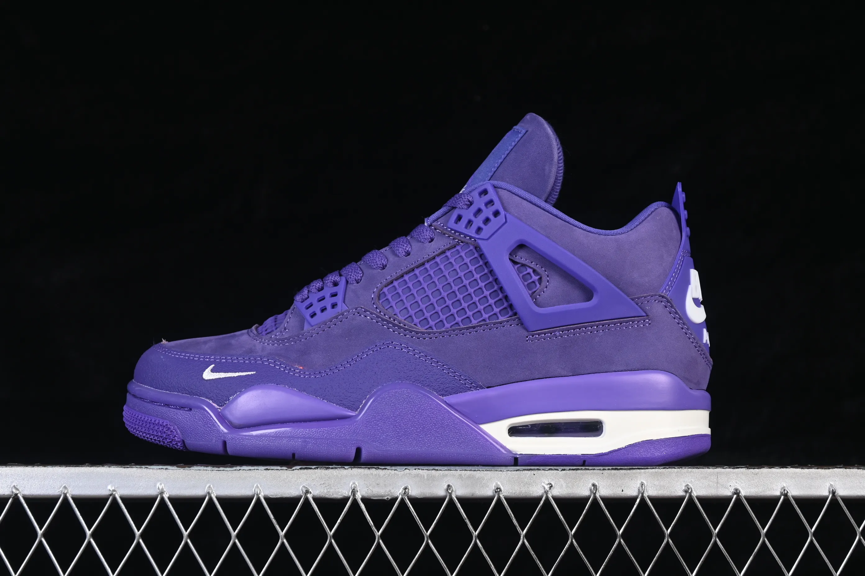 All categories Air Jordan Jordan series basketball shoes Air Jordan 4 Nigel Sylvester x Air Jordan 4 Retro "Purple" AJ4 Joe 4 joint blue brick HF4340-500